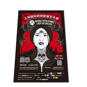 Full Color Customized Poster Printing with lamination