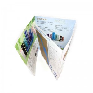 Glossy lamination advertising Flyers Leaflet Catalogue Brochure printing service