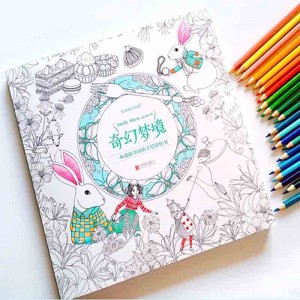 New design adult decompression painting coloring book graffiti book