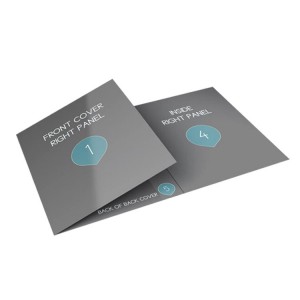2020 wholesale price Laminated Folding Brochure Printing - Custom Folded Leaflet Flyer Printing Service – Knowledge Printing