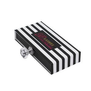 OEM/ODM Supplier Wholesale Eyelash Box - Rectangle Eyelash Box With Diamond Handle – Knowledge Printing