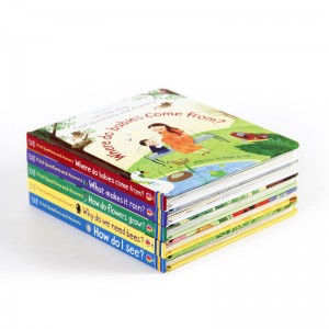 kids 3d books board books for babies board book printing service children