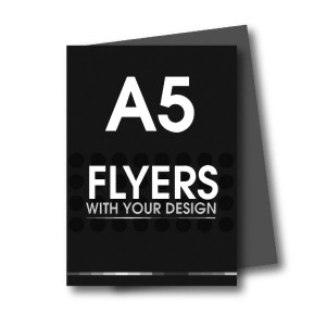 Art Paper Leaflets Brochures Poster Custom Printing Service on 157gsm A5 Flyer Printing