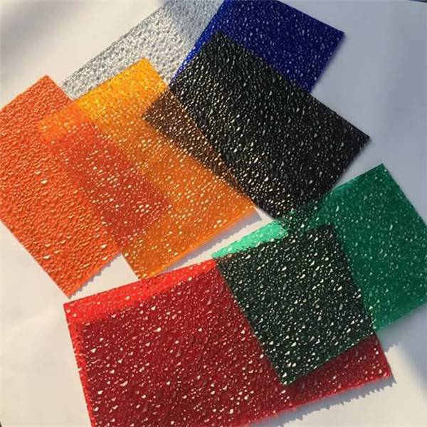 pc solid sheet embossed polycarbonate 100% virgin raw material