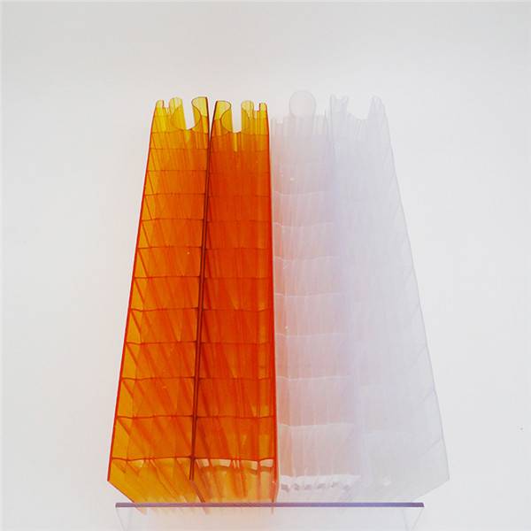 Recycled Honeycomb Pc Twin Wall Hollow Price Lexan Polycarbonate Sheet