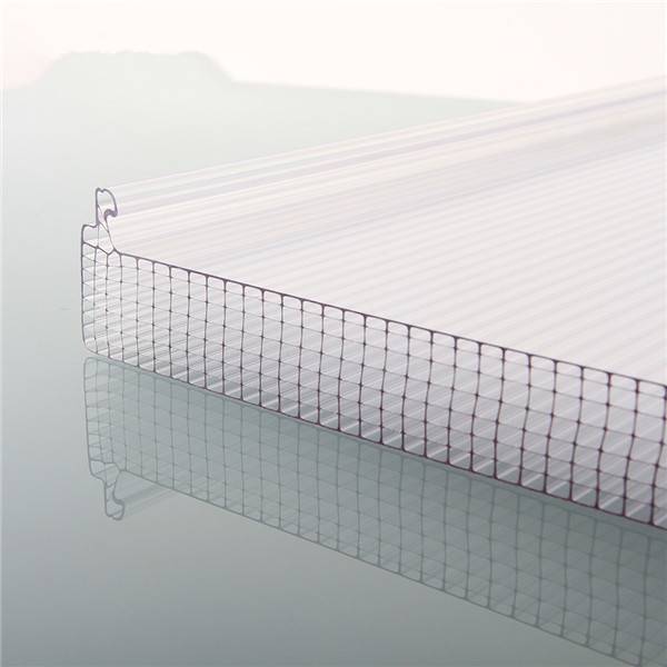 China Supplier China Polycarbonate Board - double skin PC hollow sheet Impact resistant plastic sheet – JIAXING