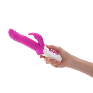 Swing vibrator with moving beads