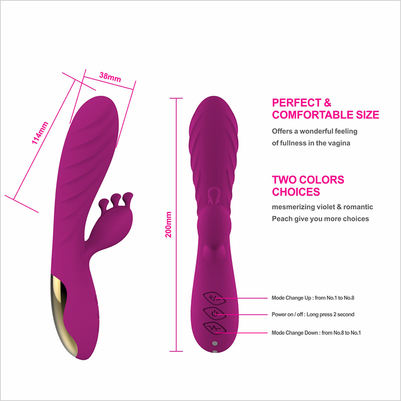 Factory Supply Clitoral Massager -  Petty vibrator with clit stimulation – Kaiwei