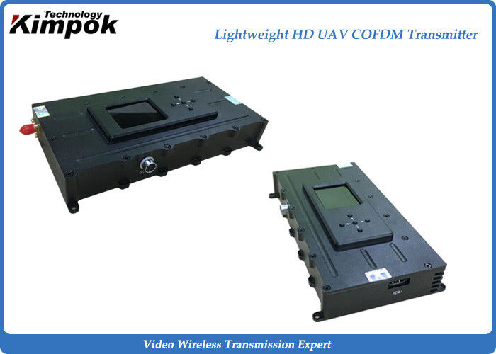 515g Leightweight COFDM Wireless Transmitter NLOS Camera Video Sender Encryptioned