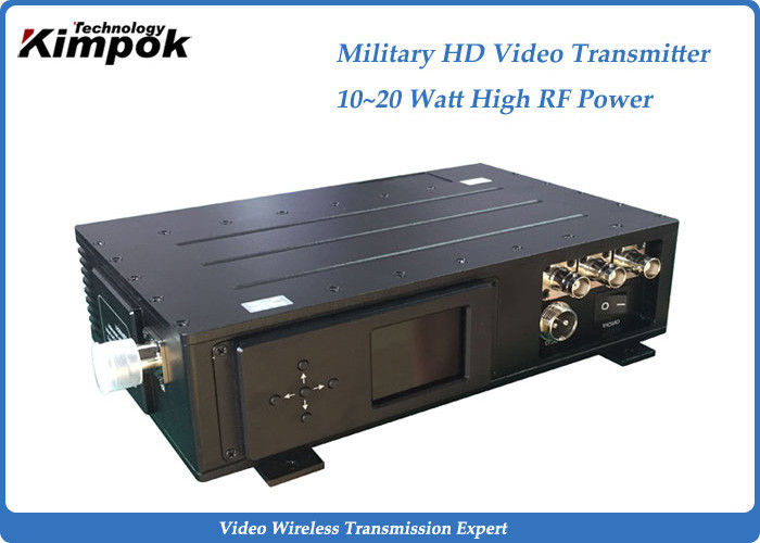 NLOS HD-SDI Video Transmitter Outdoor Manpack Transmitter and Receiver Long Range