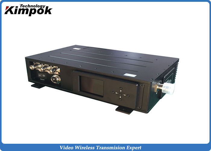 AV COFDM Video AV Wireless Transmitter , 15W High Power Wireless Video UGV Sender