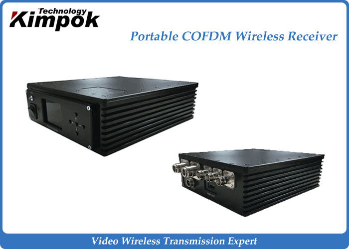 Miniature COFDM Receiver 300-800MHz Portbale Wireless AV Receiver Featured Image