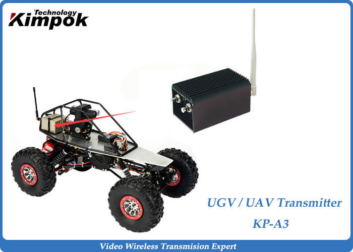 High Quality for Uav Transmitter - UGV / UAV Long Range Video Transmitter 3 Watt AV Wireless Transmitter with 1200mhz – Kimpok