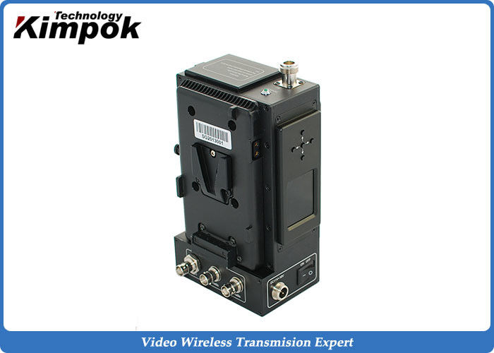 1080P HD COFDM Wireless Video Transmitter 8K Carrier 300-4400MHz Broardcast AV Sender