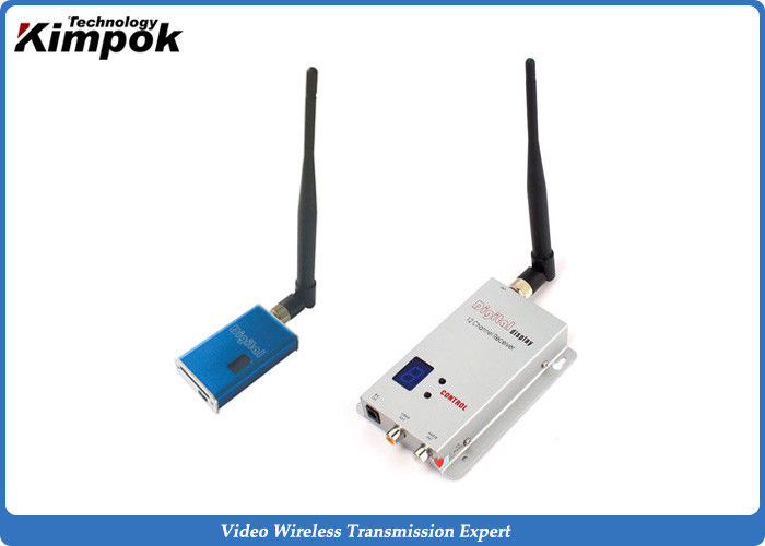 Mini FPV Wireless Audio Video Transmitter 5-8 KM Long Range Transceiver 1.2Ghz