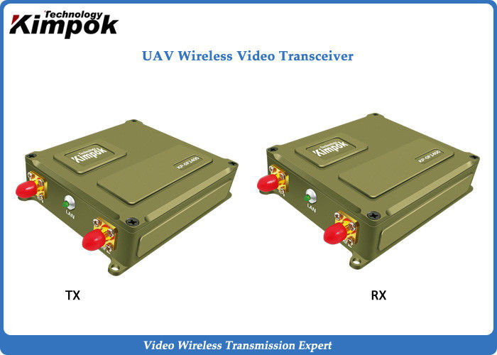 1440Mhz Lightweight UAV Ethernet Radio 1 Watt OFDM Video Link IP Transceiver up to 40km