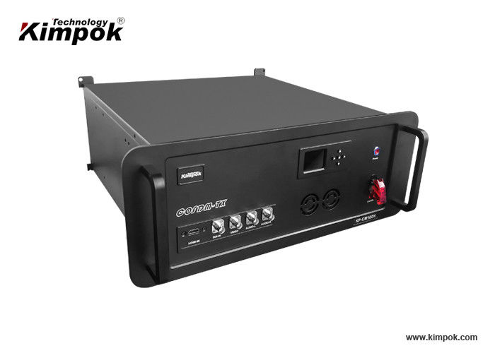 China wholesale Uav Video Sender - Outdoor N-LOS COFDM HD Video Transmitter Long Range Wireless AV Sender with Data Radio – Kimpok