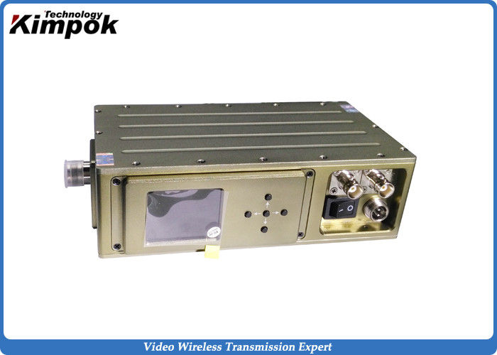 Low Latency HD COFDM Video Transmitter 300-900Mhz Manpck AV Sender with AES Encryption