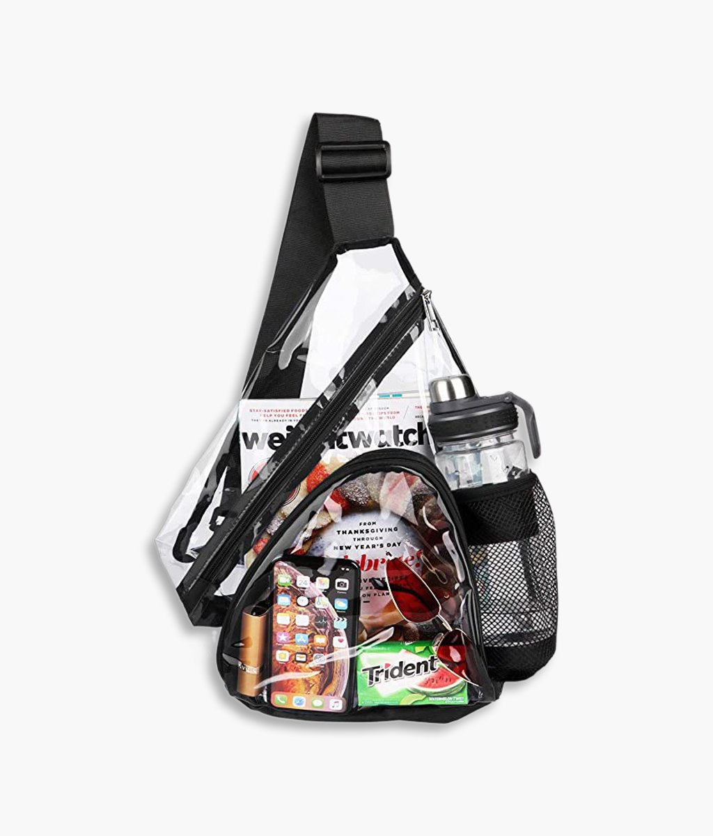 Factory Price Camping Backpack - Fashion Clear Sling Bag Backpack – Kinghow