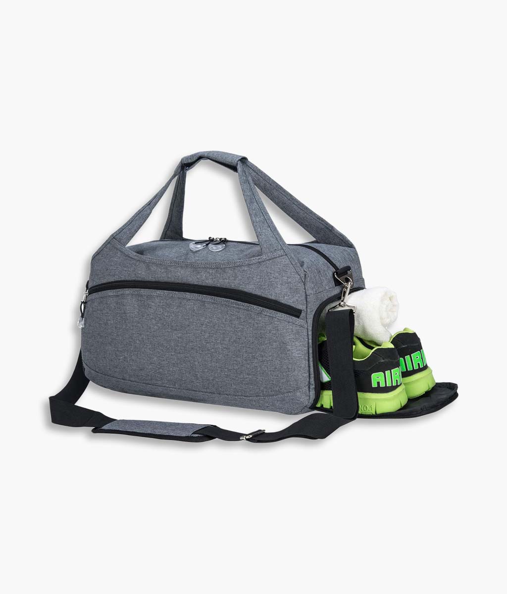 Sports Travel Duffel Bag with Shoes Pocket