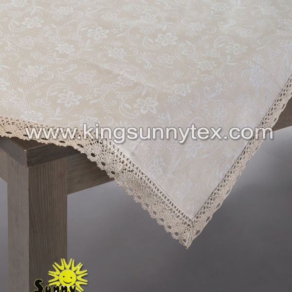 Wholesale Lighted Wedding Runner - Lace Printing Tablecloth For Dinner – Kingsun