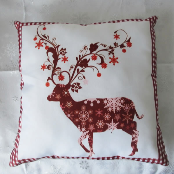 New Arrival China Cushion Tassel - Latest Design Cushion Cover For Christmas – Kingsun