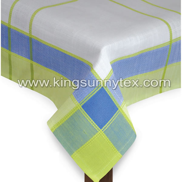 Blue Breath Of Spring Table Cloth For Outdoor