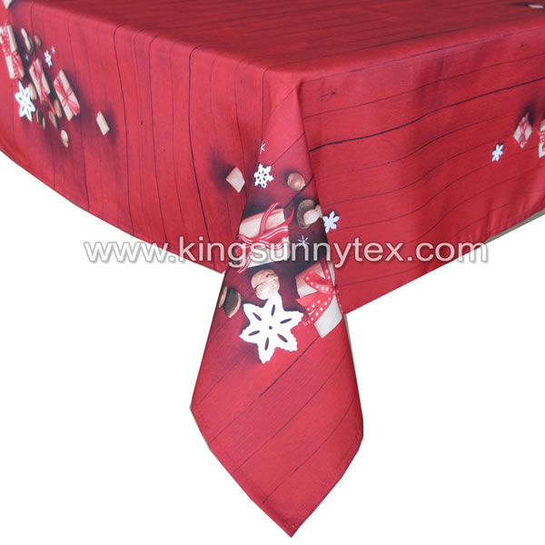 Hot sale Table Runner For Rectangle Tables - Des.2 Christma Decorations For Table Cloth – Kingsun