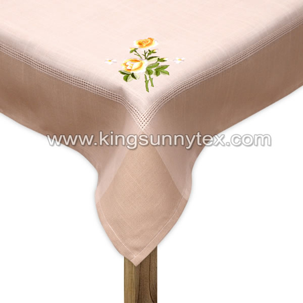 High Quality for Waterproof Burlap - Beautiful Flower Table Cloth For Picnic – Kingsun