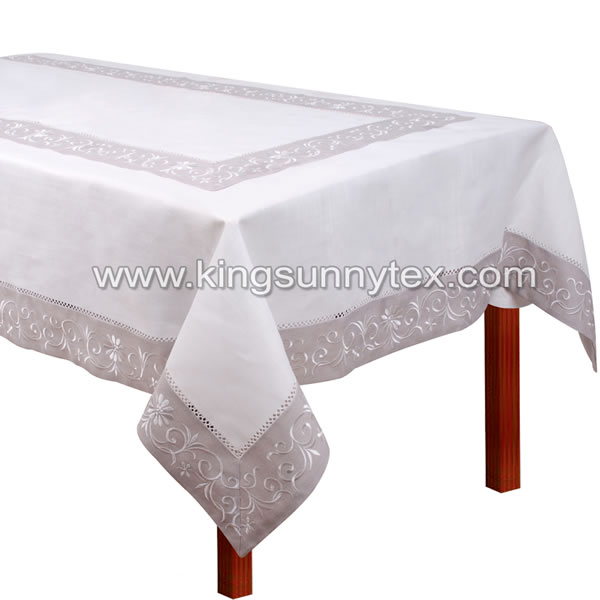 Factory Supply Round Table Runner - 100% Polyester Beautiful Luxury Tablecloths – Kingsun