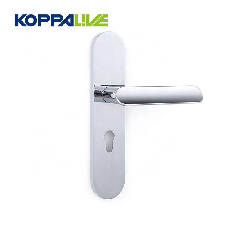 KOPPALIVE High quality simple style interior door zinc alloy lever locks handle