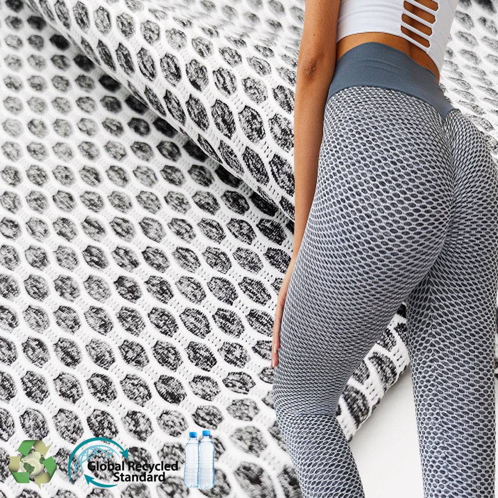 Wholesale Sportswear Jacquard Fabric And Scrunch Butt Leggings Seamless Women’s Sexy Yoga Leggings