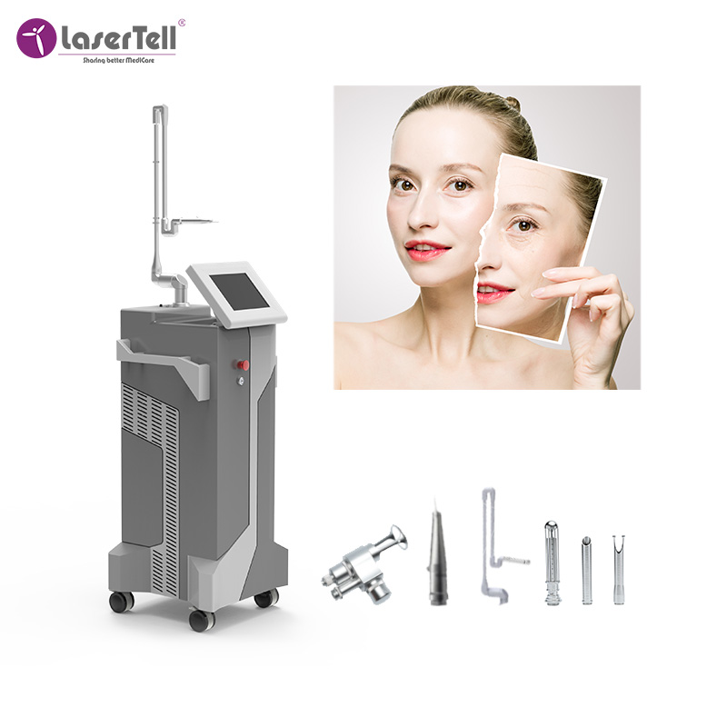 photo rejuvenation micro fractional co2 facial laser machine skin resurfacing dermatology equipments/vaginal tightening machine