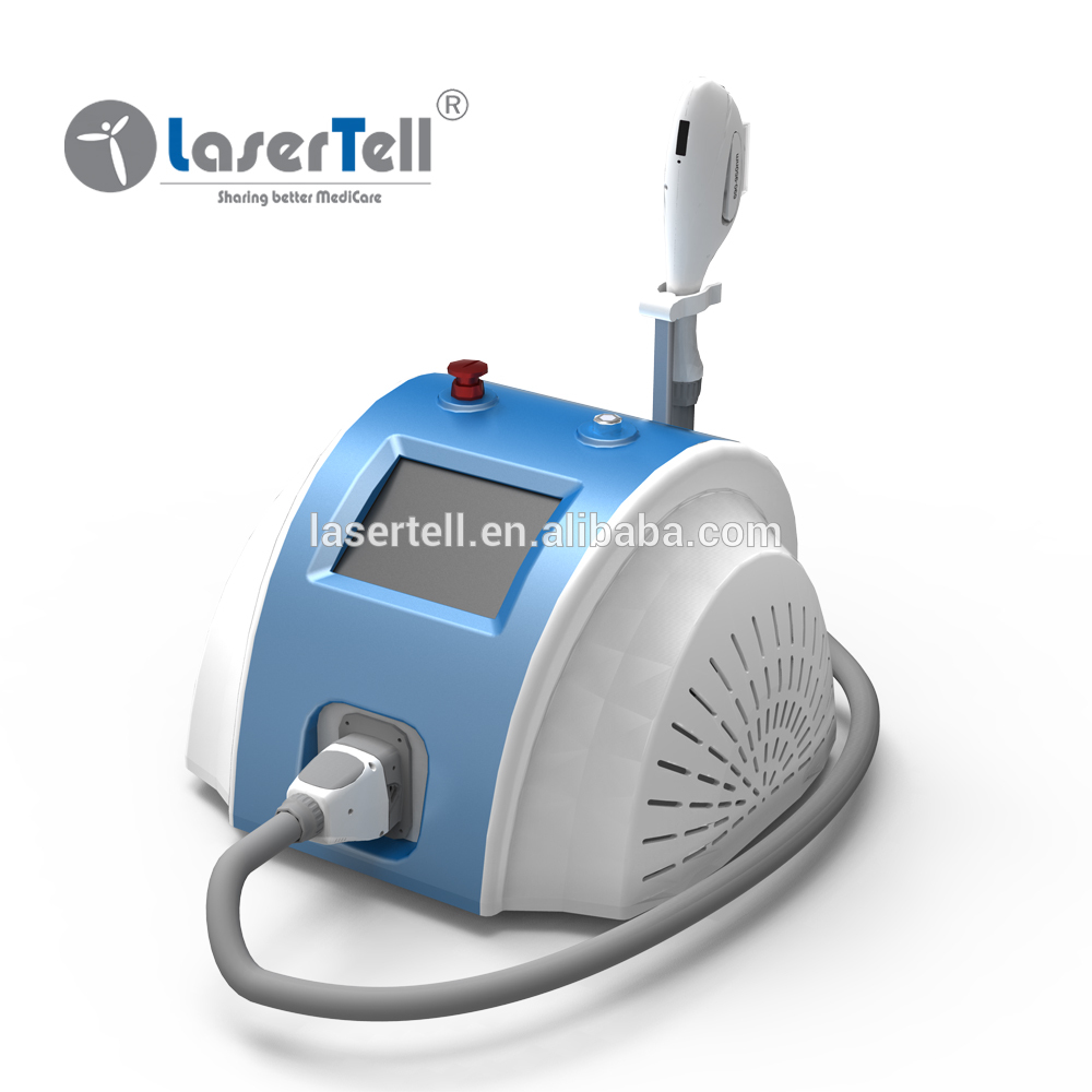 LaserTell hot sale body hair remover epilator shr laser hair removal brown machine/SHR+E-light ipl shr hair removal machine