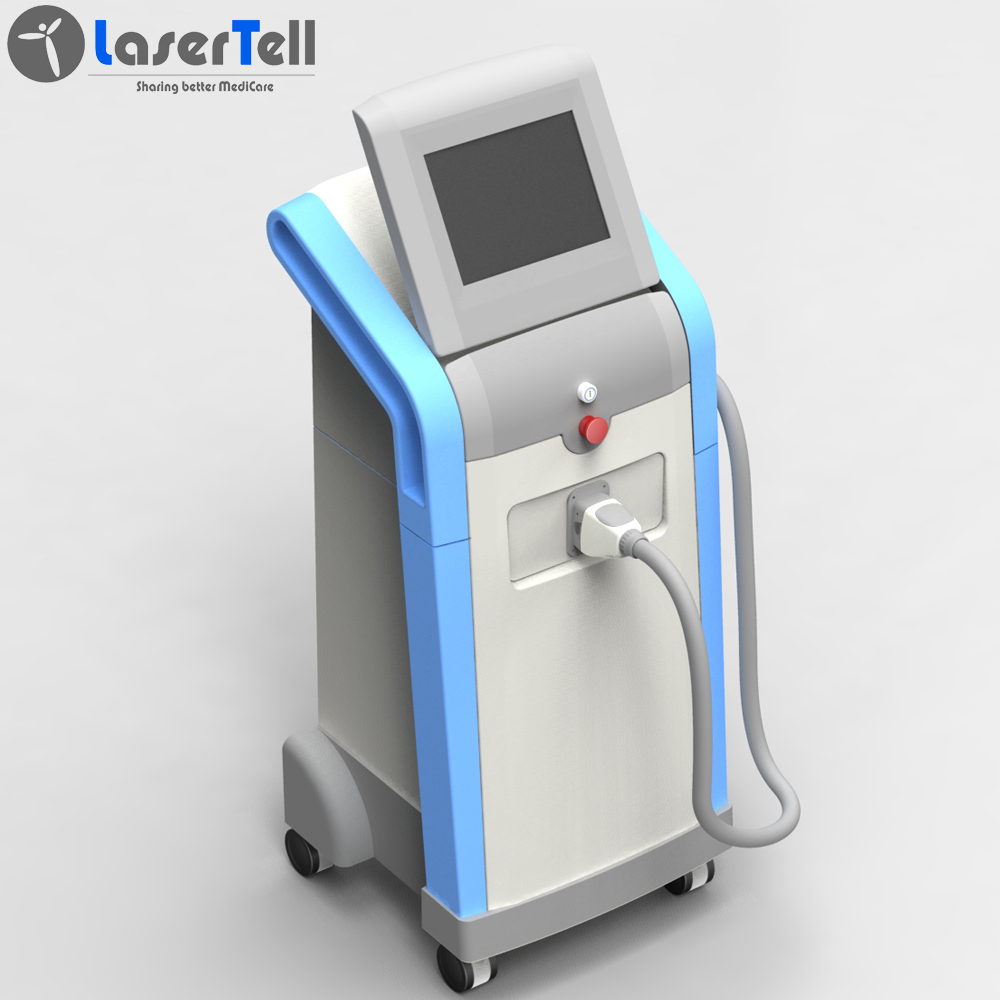 New Vertical 1200w 808nm depilation laser beauty machine AlexMED Pro of LaserTell