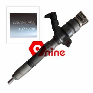 Diesel Fuel Common Rail Injector 23670-30450 295900-0210 For Toyota Hilux 2KD