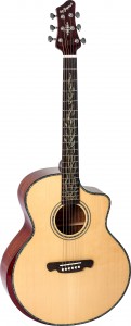OEM/ODM Supplier Hollow Body Guitar - AG-41SM-Mahogany Natural gloss – HYGENT