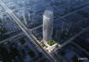 Factory source Factory Building Model - ZEC Evergrande Zhengzhou – rendering – Lights CG