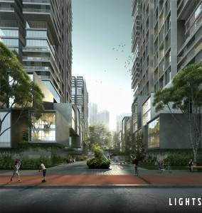 Factory Price For Top Quality Physical Model Company - Alam Sutera Superblock Concept Masterplan – Lights CG