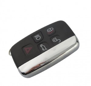 LOCKSMITHOBD Landrover LR4 Luxury 5 Button SMART remote key with blade 315Mhz/433MHZ