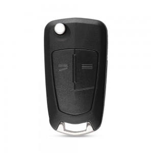 Opel 2 button flip remote key blank