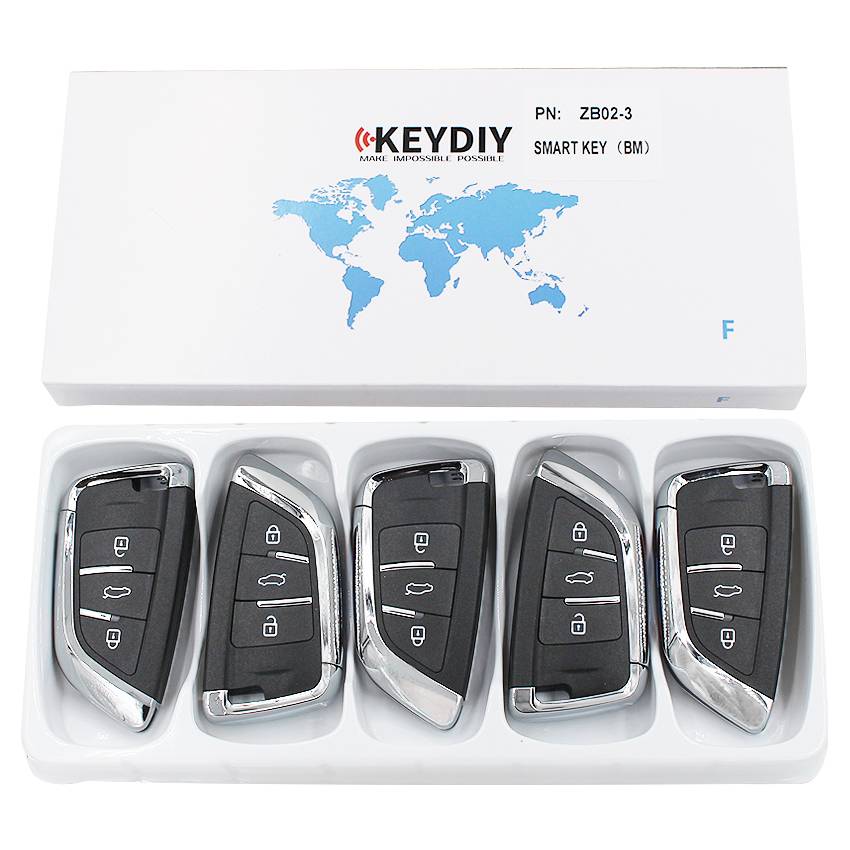 KEYDIY ZB series ZB02-3 button universal remote control  for KD-X2 mini KD Featured Image
