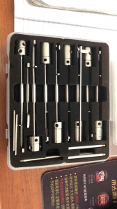 LOCKSMITHOBD New arrived HUK locksmith tool for Safe box 8 in 1 Full Set