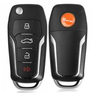 10PCS/LOT ْXhorse Universal Wireless Flip Remote Key for Ford Style 4 Buttons XNFO01EN