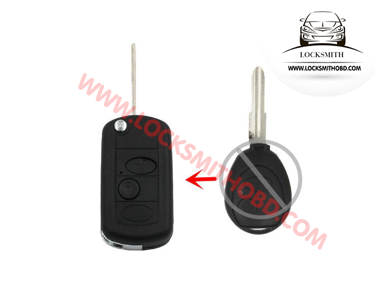Super Lowest Price Unlock My Car - LOCKSMITHOBD landrover 2 button replacement key shell – Locksmithobd