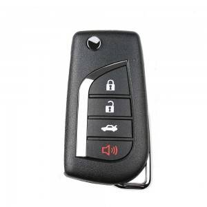 10PCS/LOT XHORSE Wired Universal Remote Key for Toyota 4 Button XKTO10EN for VVDI Key Tool