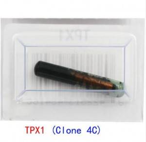Original TPX1 transponder chip Clone 4C chip Free shipping
