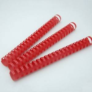 Oval Shape High Quality PVC Plastic Book Binding Comb For Book Binding Material