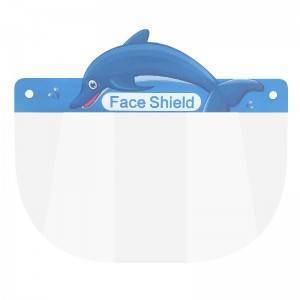 Children Disposable Safety Face Shield Fluid Resistant Full Face Mask Transparent Single Use Mask Visor Protection Kid