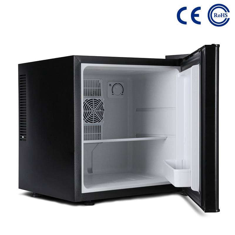 Best quality No Noise Mini Fridge 50l Hotel Fridge For Drinks - Small Hotel Room Thermoelectric Minibar For Drinks M-22BA – Mdesafe detail pictures